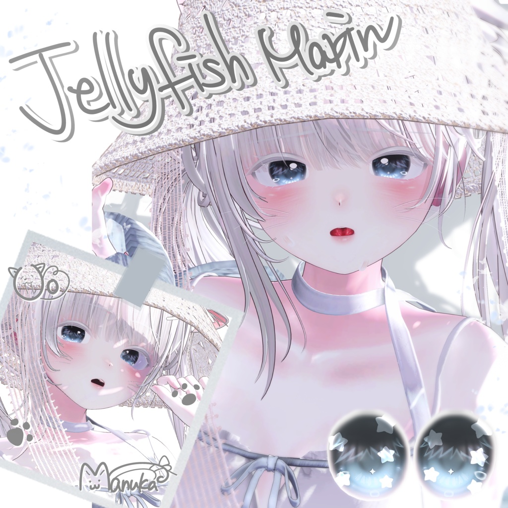 ✦【 16 アバター対応 】 Jellyfish marin Eyes texture ✦