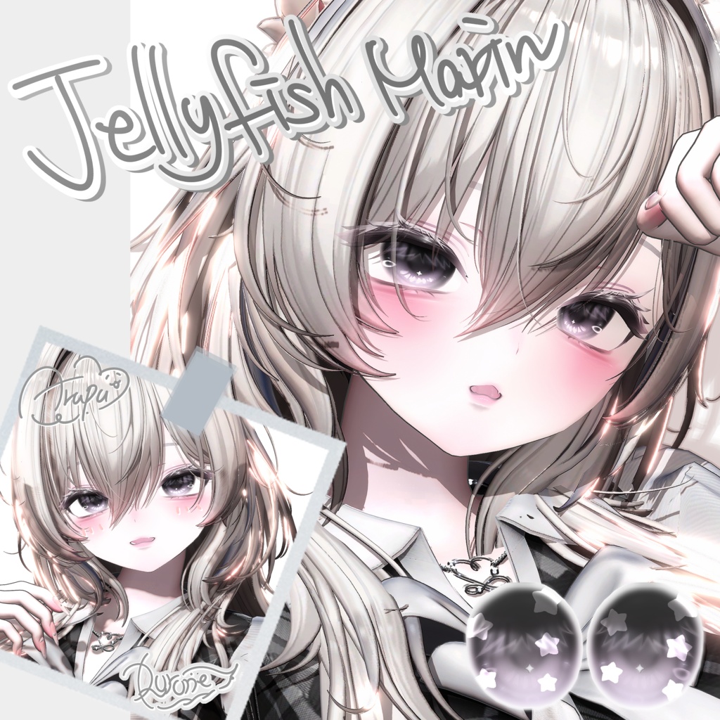 ✦【 16 アバター対応 】 Jellyfish marin Eyes texture ✦