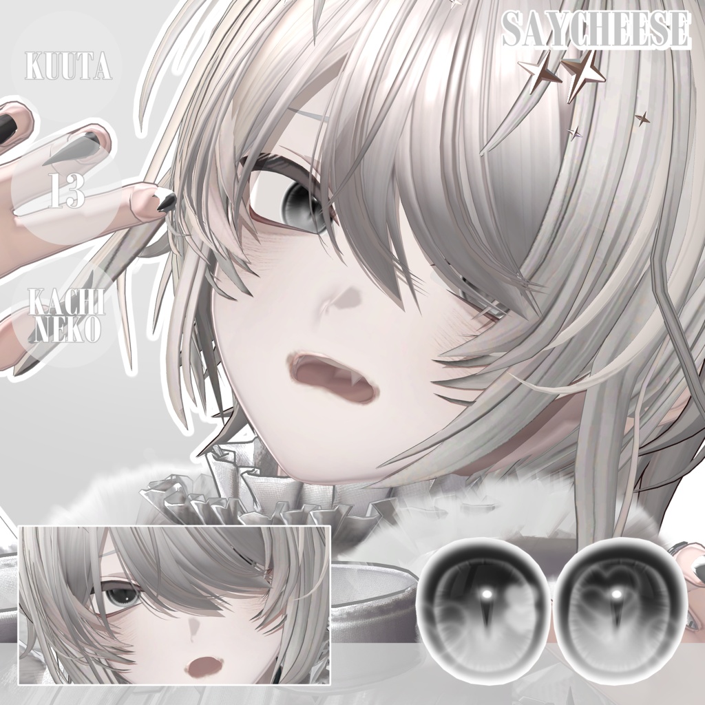 ✦ 【 21 アバター対応 】CATch ! Eyes texture ✦