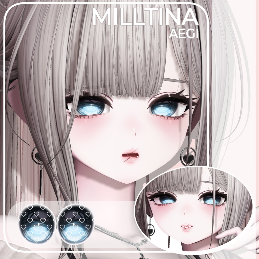 ✦【 18 アバター対応 】MeltyㅡPot Eyes texture ✦