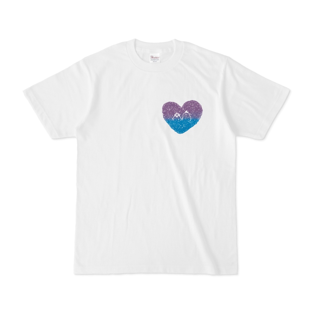 てちてち〜ハート(ダークブルー)〜