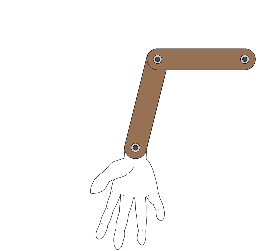 【GIF】動く腕 ココフォリア