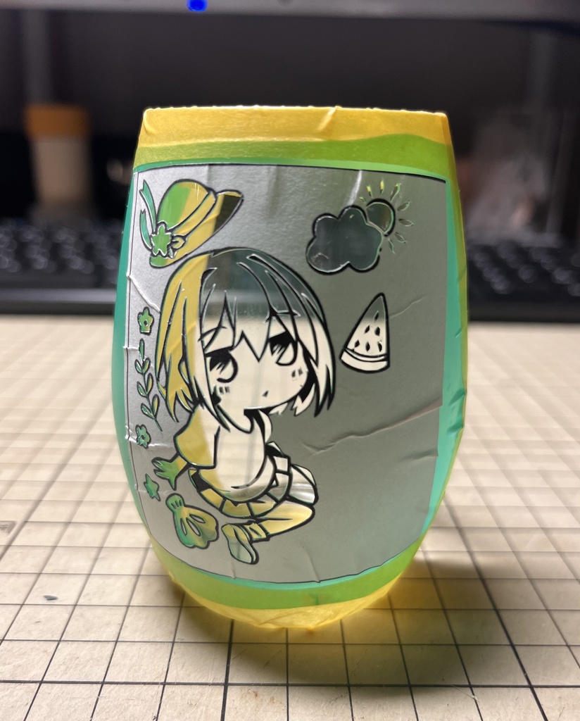 水野君 緋乃ちゃん 日本酒ペアグラス