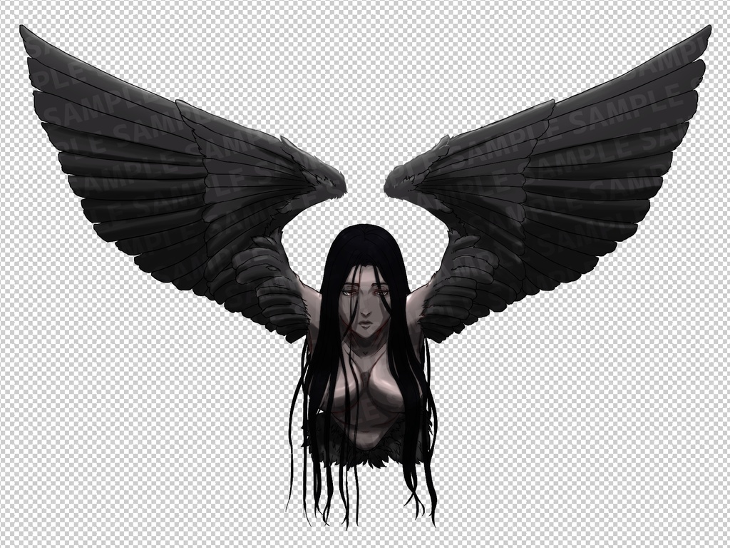 妖怪イラスト 姑獲鳥