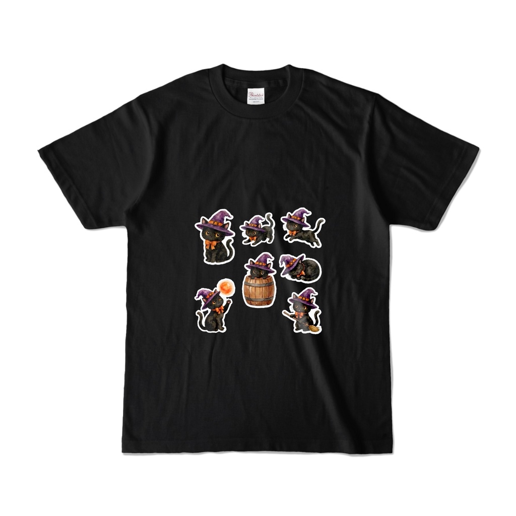 ハロウィン子猫のTシャツ
