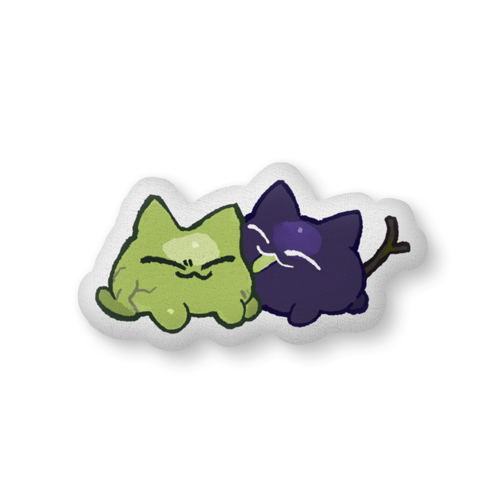 ぶどうのようせいクッション