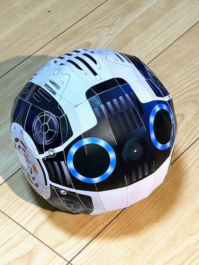 イントボール２ペーパークラフト