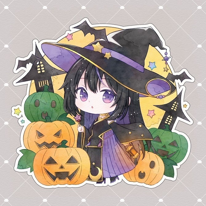 【アクリルキーホルダー】ハロウィン2023