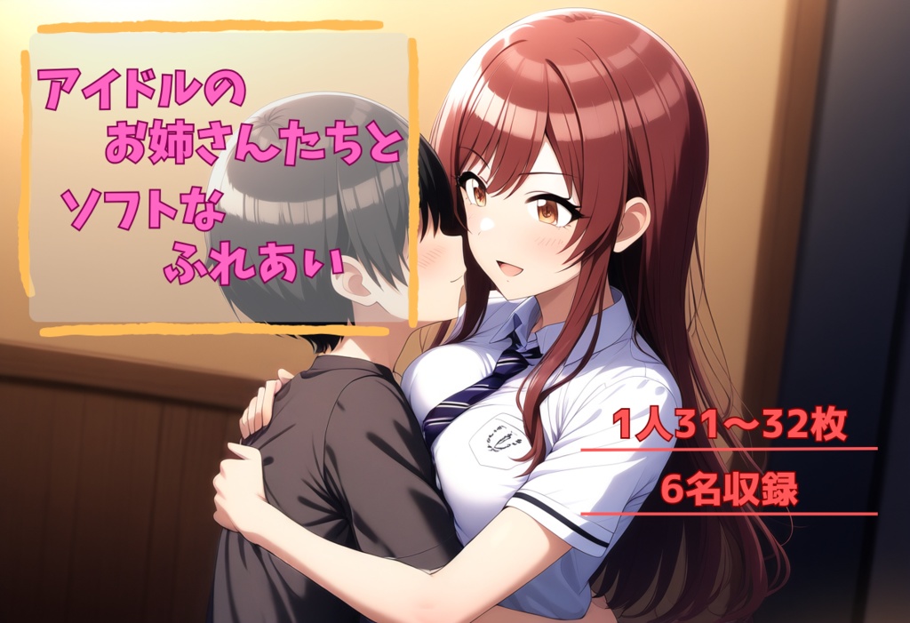 アイドルのお姉さんたちとソフトなふれあい