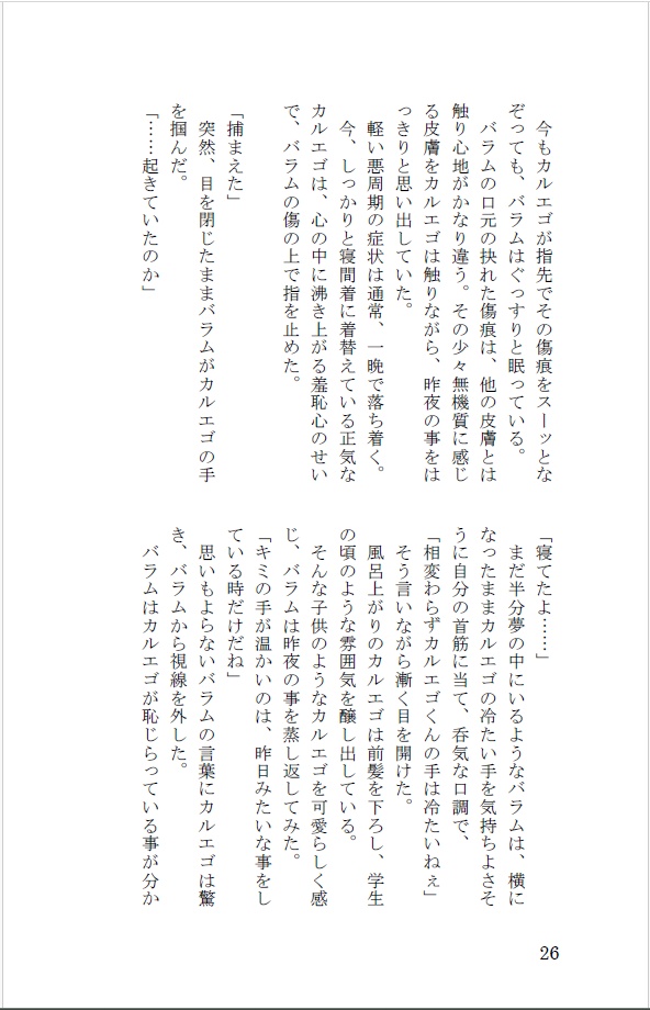 シチカル【疑似マリッジ】短編集(シリーズ白鴉と番犬)