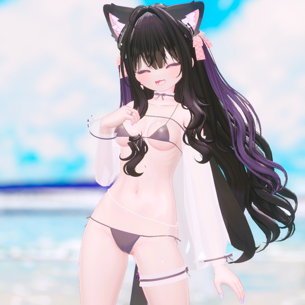 ✨セール中✨【VRChat向け】🏖️~Summer Veil~☀️【14アバター対応】