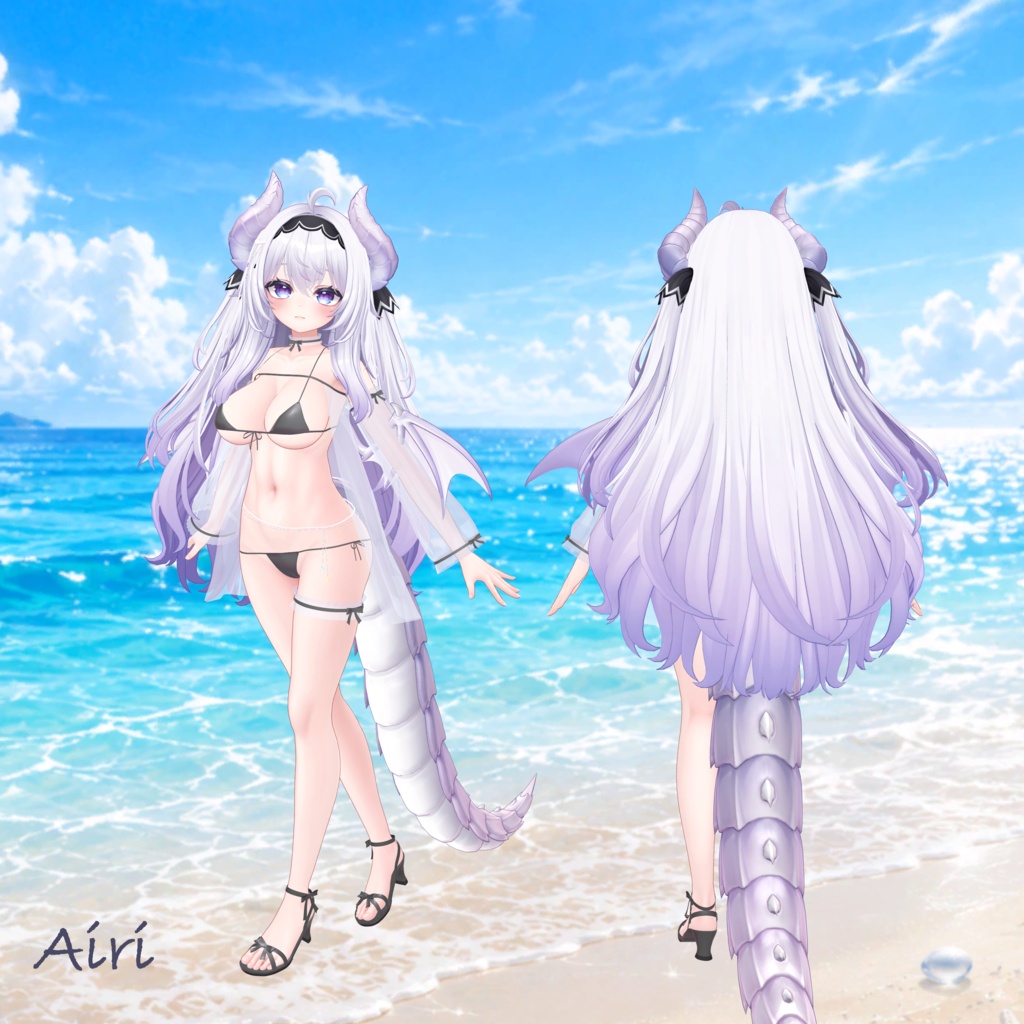 ✨セール中✨【VRChat向け】🏖️~Summer Veil~☀️【14アバター対応】