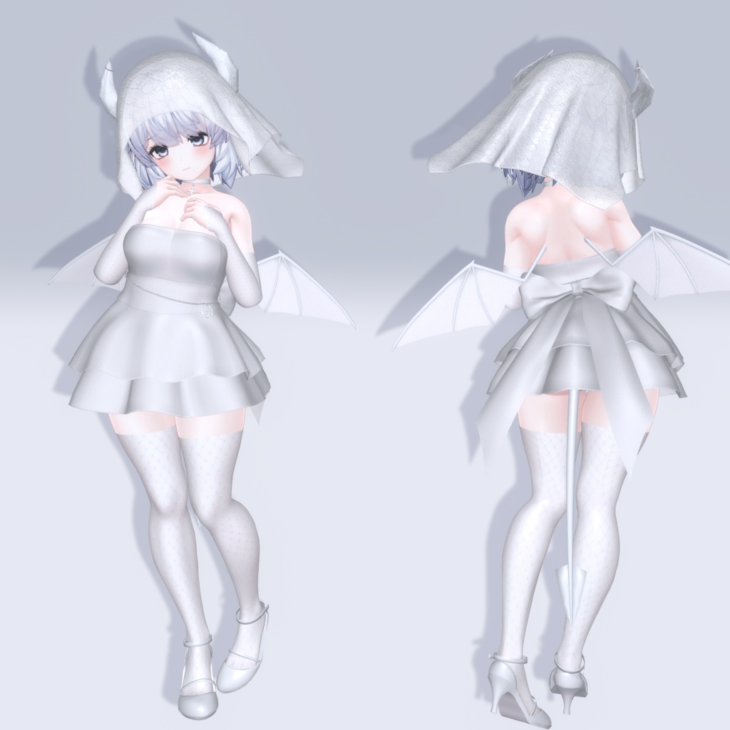 【VRChat向け3Dモデル】~Little Demoness~【14アバター対応】