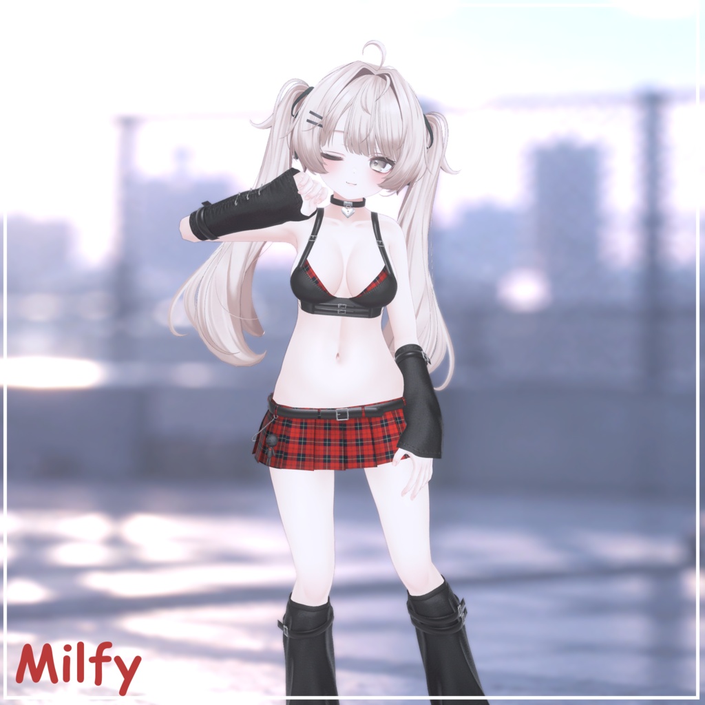 ✨セール中✨【16アバター対応】 Brat Beat 【VRChat向け3Dモデル】
