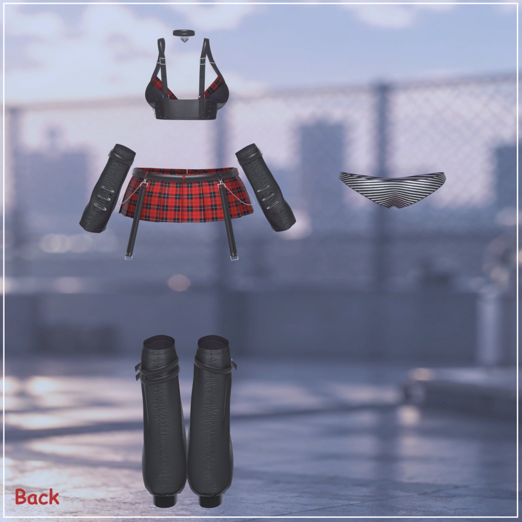 ✨セール中✨【16アバター対応】 Brat Beat 【VRChat向け3Dモデル】