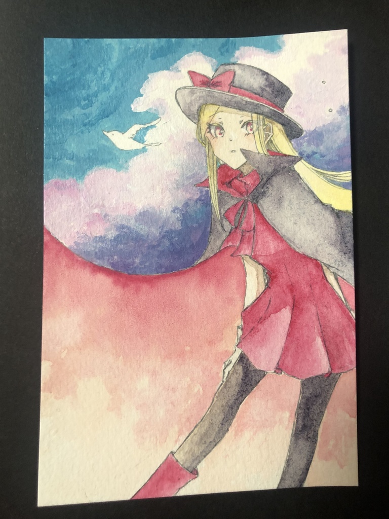 サファ　ポストカードサイズ原画