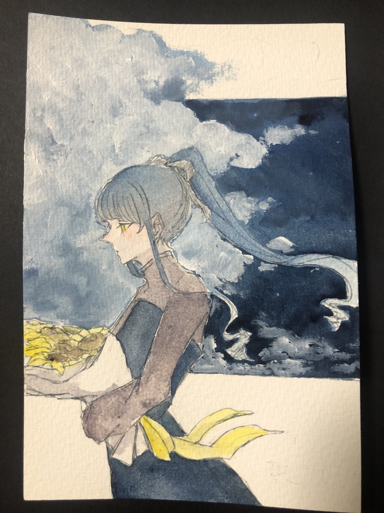 チェシー　ポストカードサイズ原画