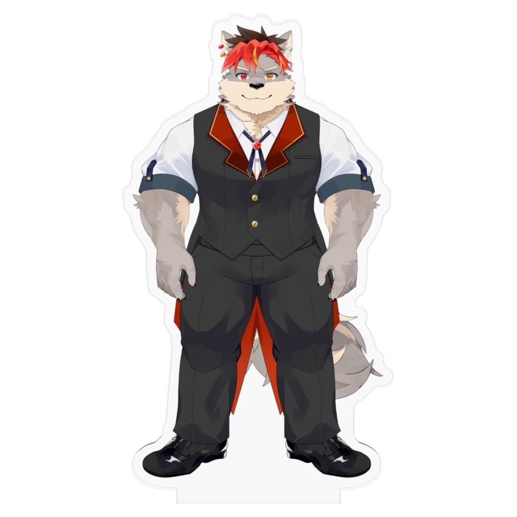 燕尾ベスト衣装アクリルスタンド