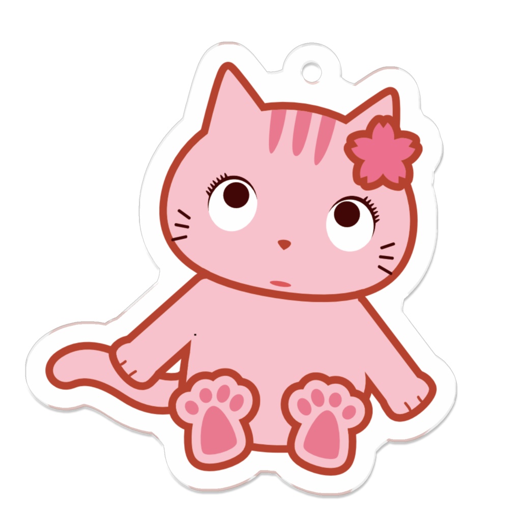 アクリルキーホルダー（さくら）