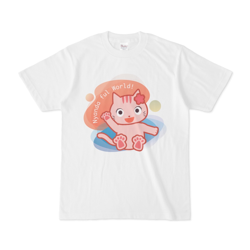 Tシャツ(Nyanda ful World)