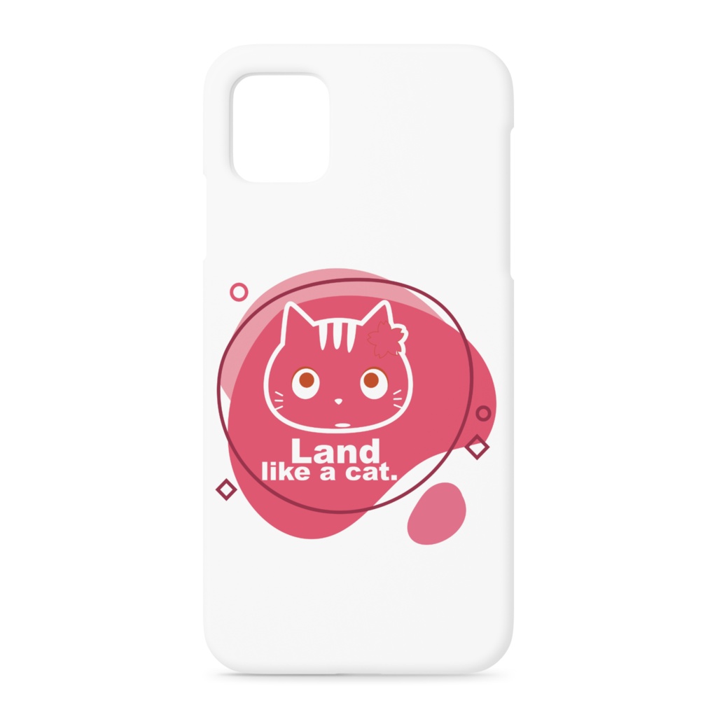 iPhoneケース(Landレッド)〜 夙川育ち