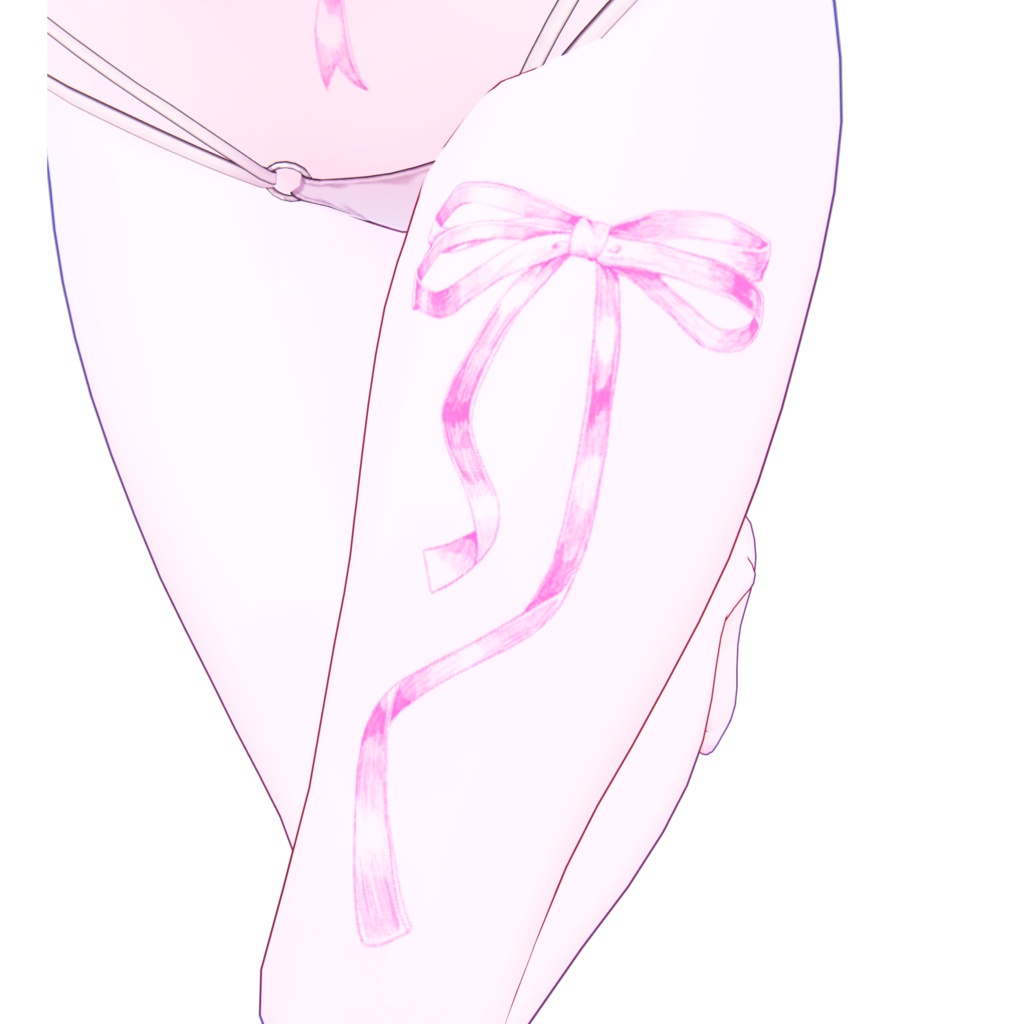 ᧔♡᧓Ribbon Tattoo᧔♡᧓