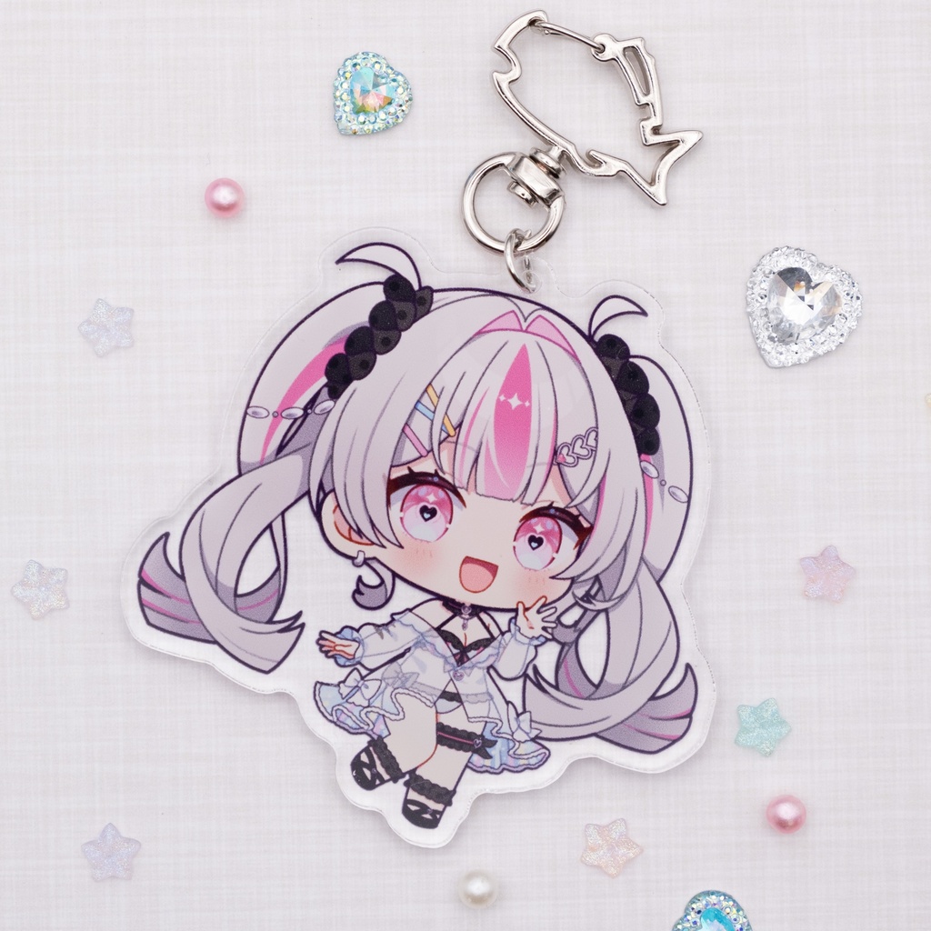 うおむすめアクリルキーホルダー
