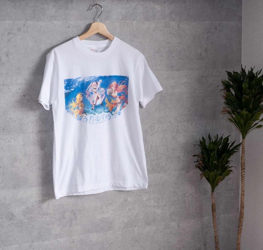 【うおむすめ】Tシャツ~キービジュアルver~(2025年夏モデル)