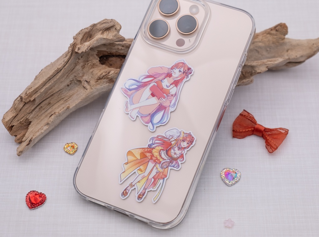 うおむすめステッカー(2025年秋モデル)