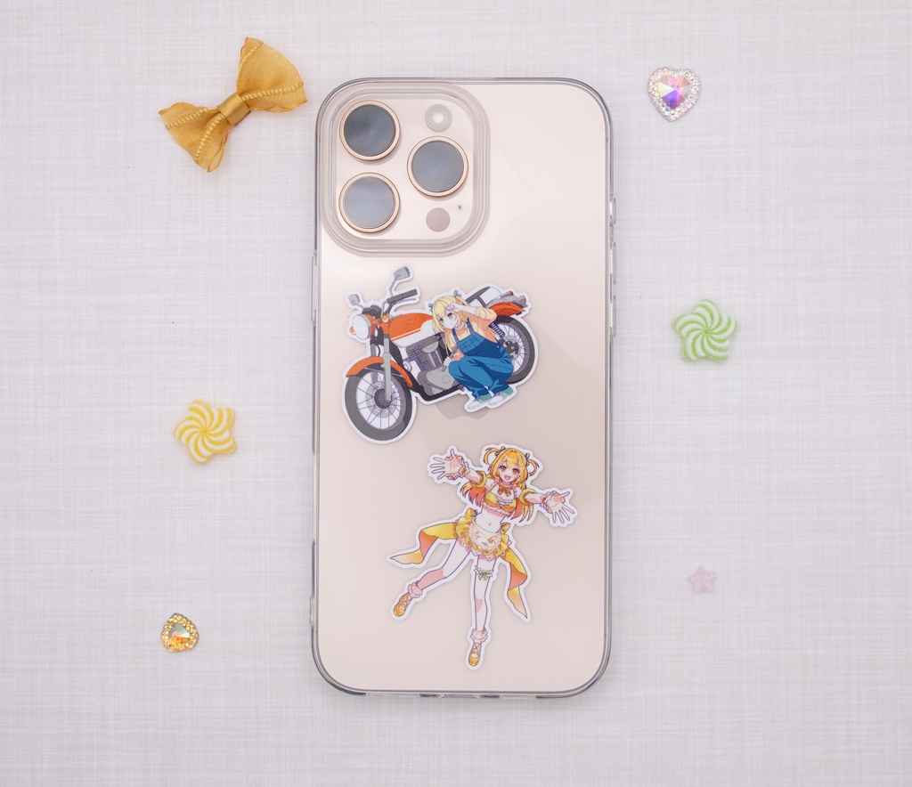 うおむすめステッカー(2025年秋モデル)