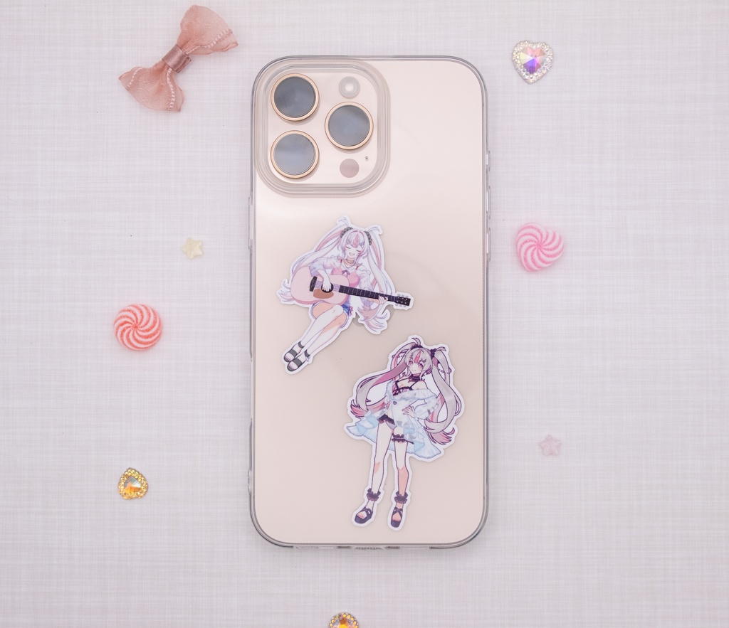 うおむすめステッカー(2025年秋モデル)