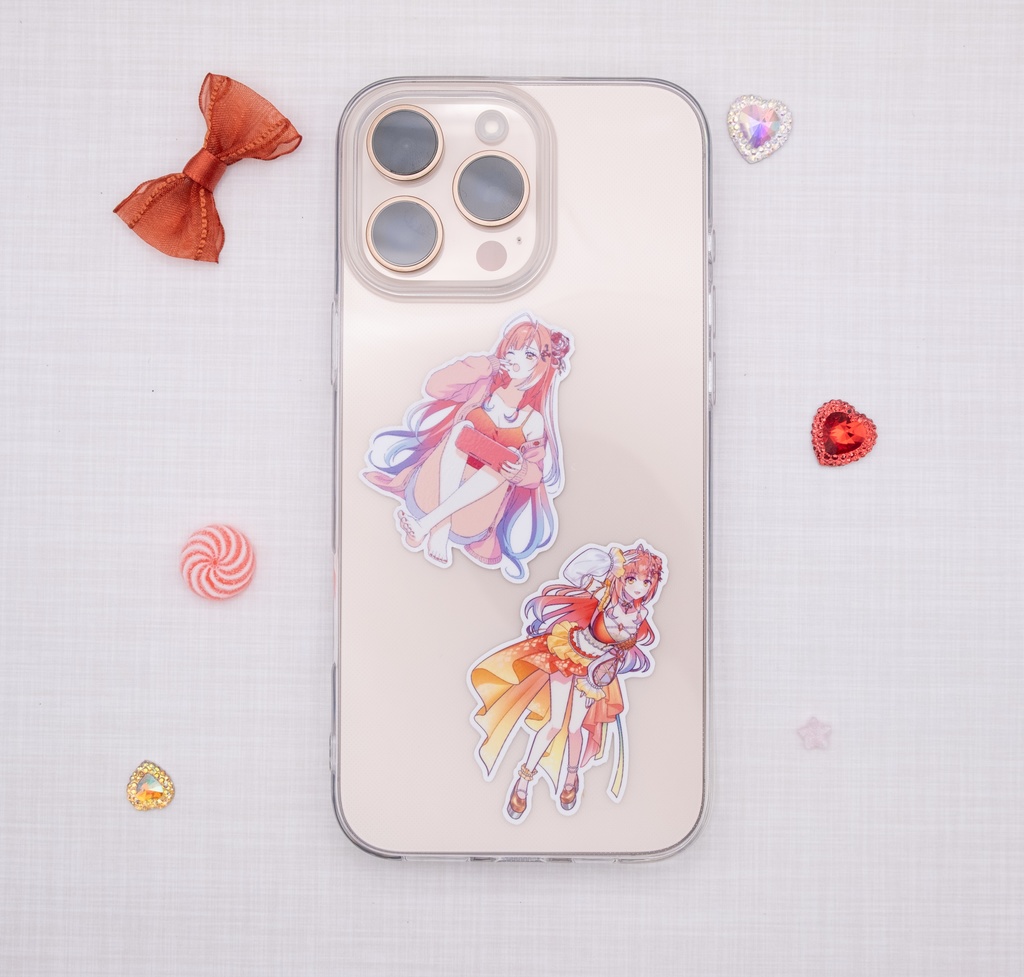 うおむすめステッカー(2025年秋モデル)