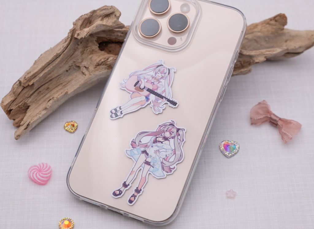 うおむすめステッカー(2025年秋モデル)