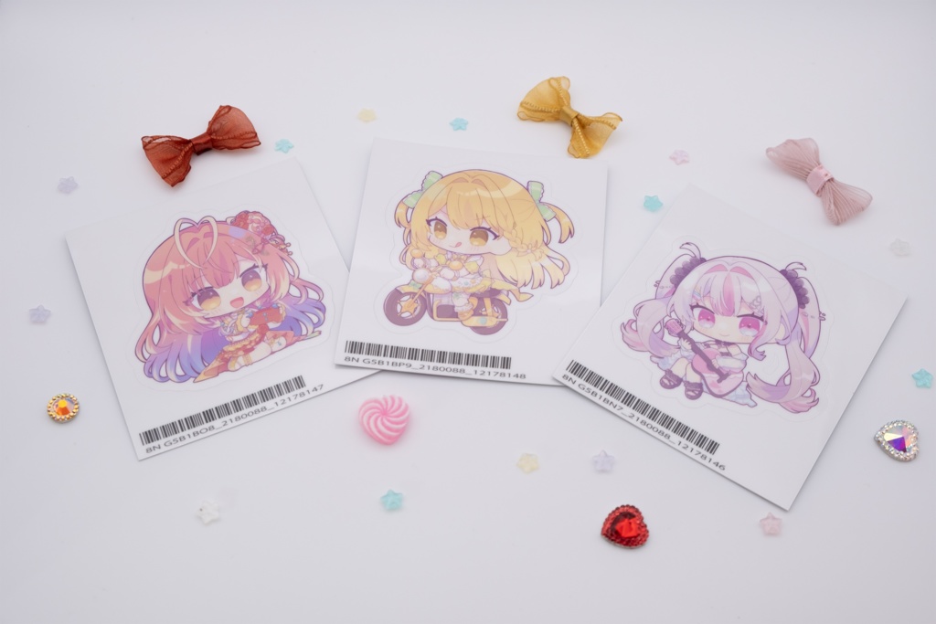 【うおむすめ】リアルイベント限定ステッカー※在庫僅か