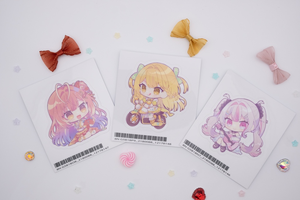 【うおむすめ】リアルイベント限定ステッカー※在庫僅か