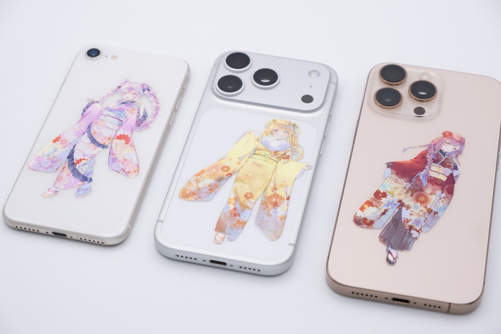 【うおむすめ】ステッカーセット(2026年新年モデル)