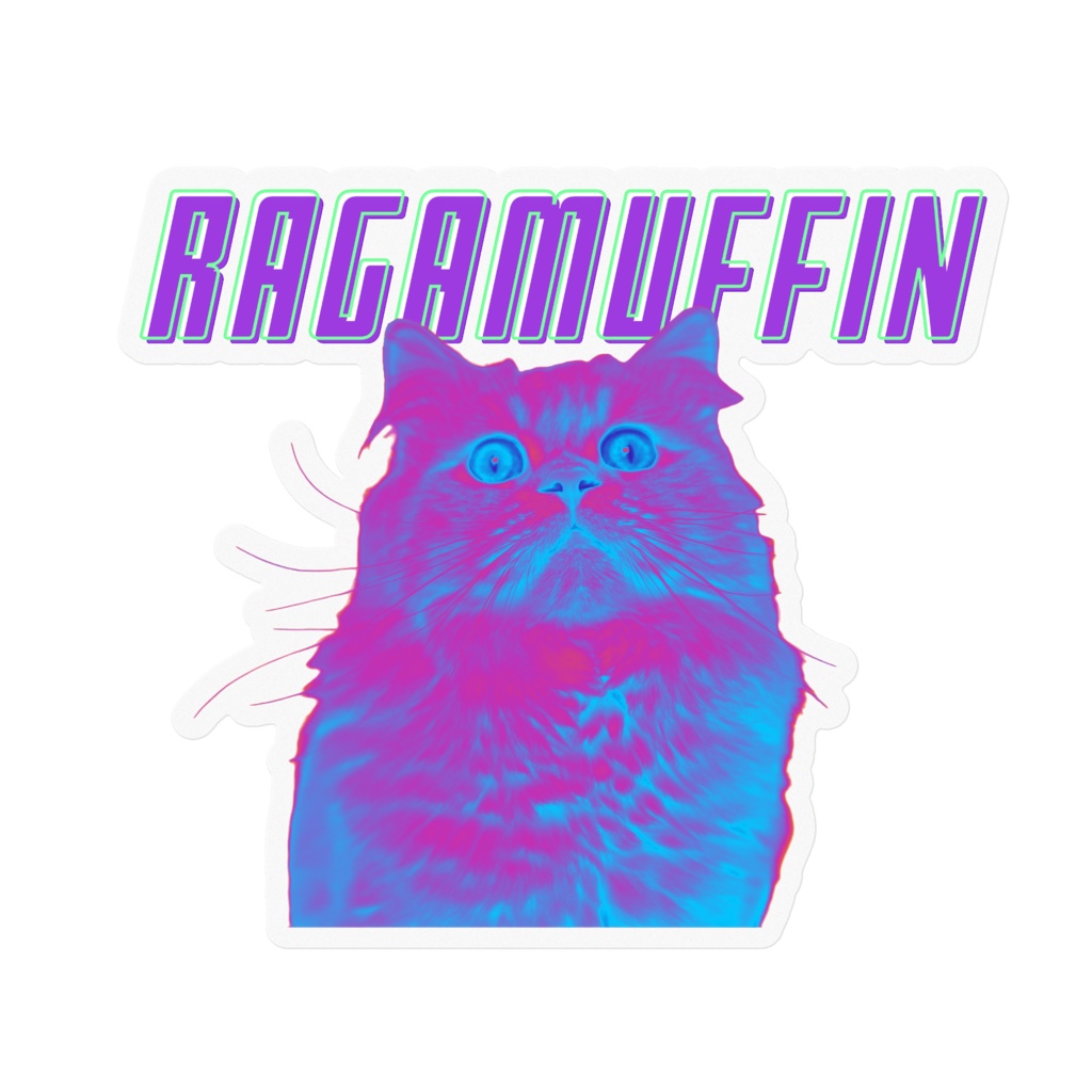 ラガマフィン(サイバーパンク)ステッカー