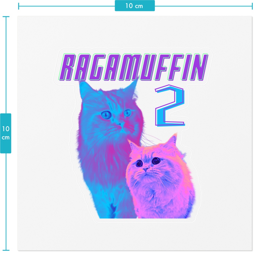ラガマフィン(サイバーパンク)ステッカー 第2弾
