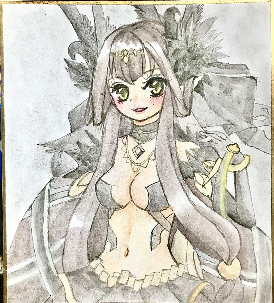 イラストミニ色紙 FGO セミラミス