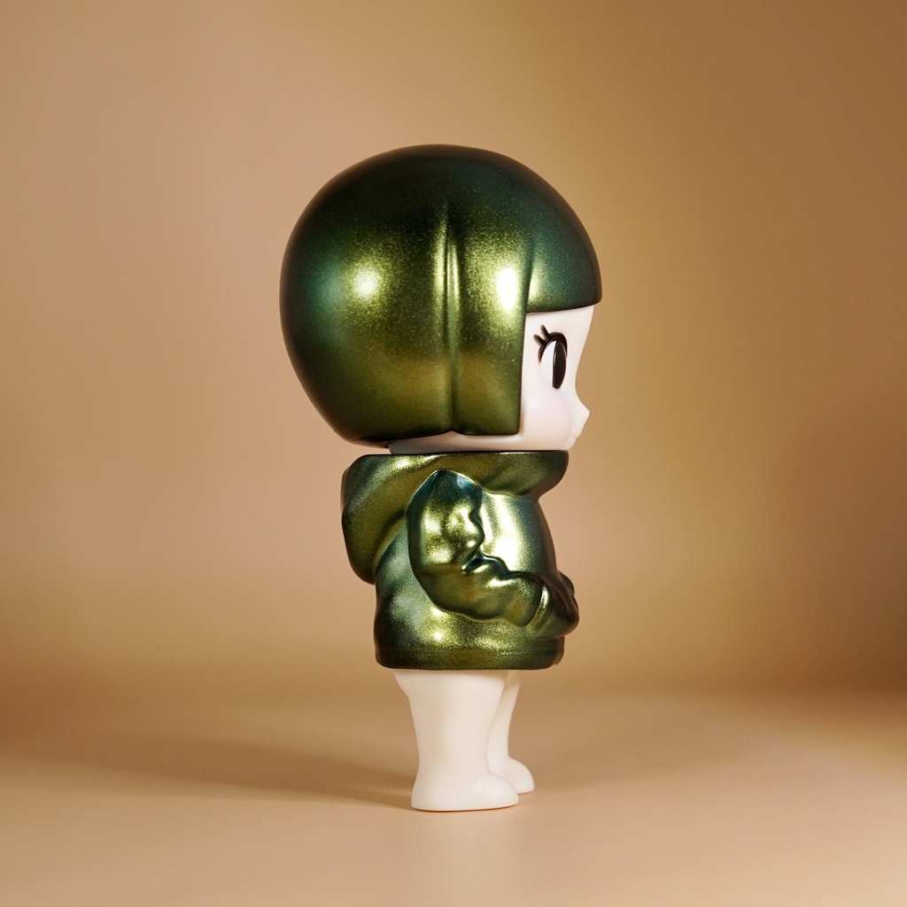 CUTIE パーカー Polarization color(偏光色)GREEN & YELLOW