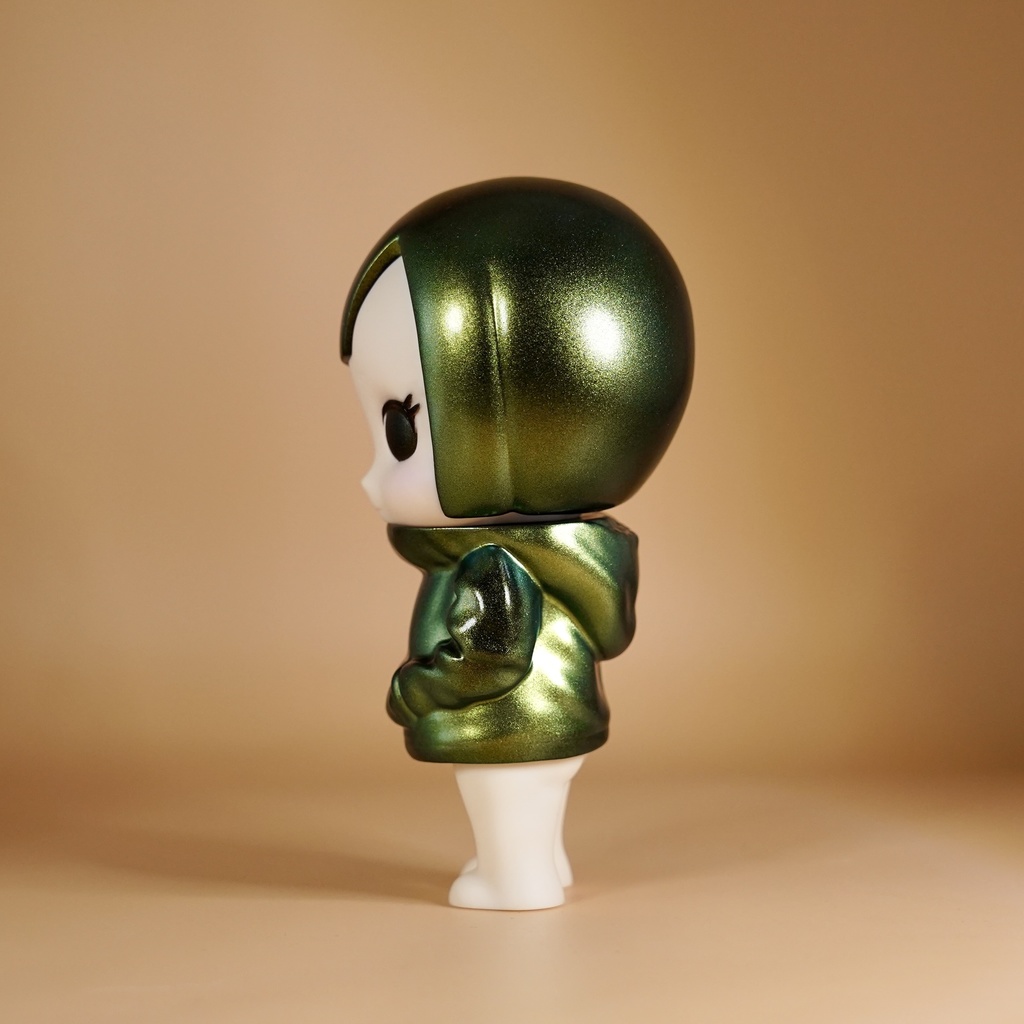 CUTIE パーカー Polarization color(偏光色)GREEN & YELLOW