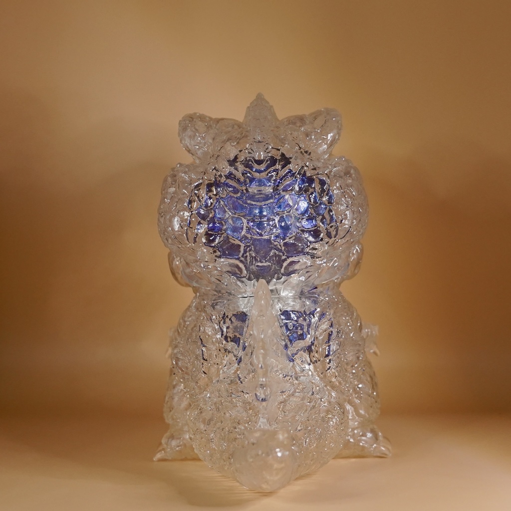 スピノ& CUTIE パーカー Polarization color(偏光色)BLUE