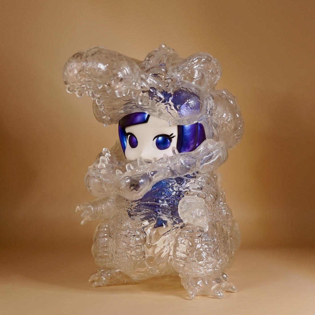 スピノ& CUTIE パーカー Polarization color(偏光色)BLUE & PURPLE v2