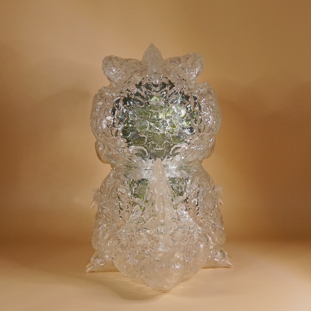 スピノ& CUTIE パーカー Polarization color(偏光色)GREEN & YELLOW