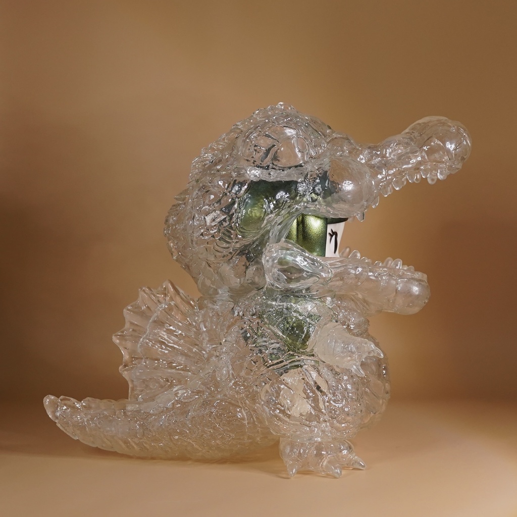 スピノ& CUTIE パーカー Polarization color(偏光色)GREEN & YELLOW