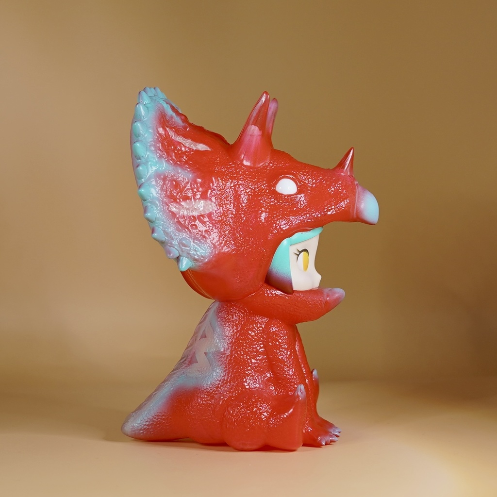 CUTIE トリケラ レッド(蓄光模様)再販