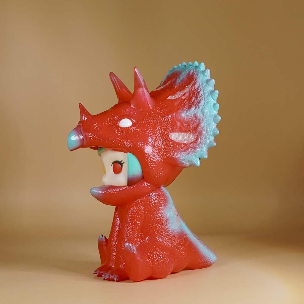 CUTIE トリケラ レッド(蓄光模様)再販