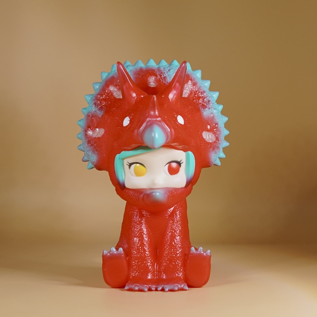 CUTIE トリケラ レッド(蓄光模様)再販