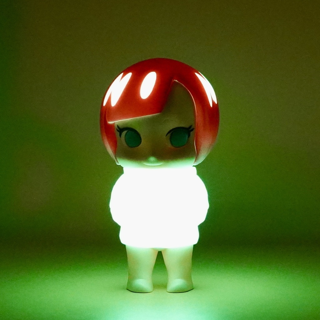 CUTIE パーカー レッド(蓄光模様)再販