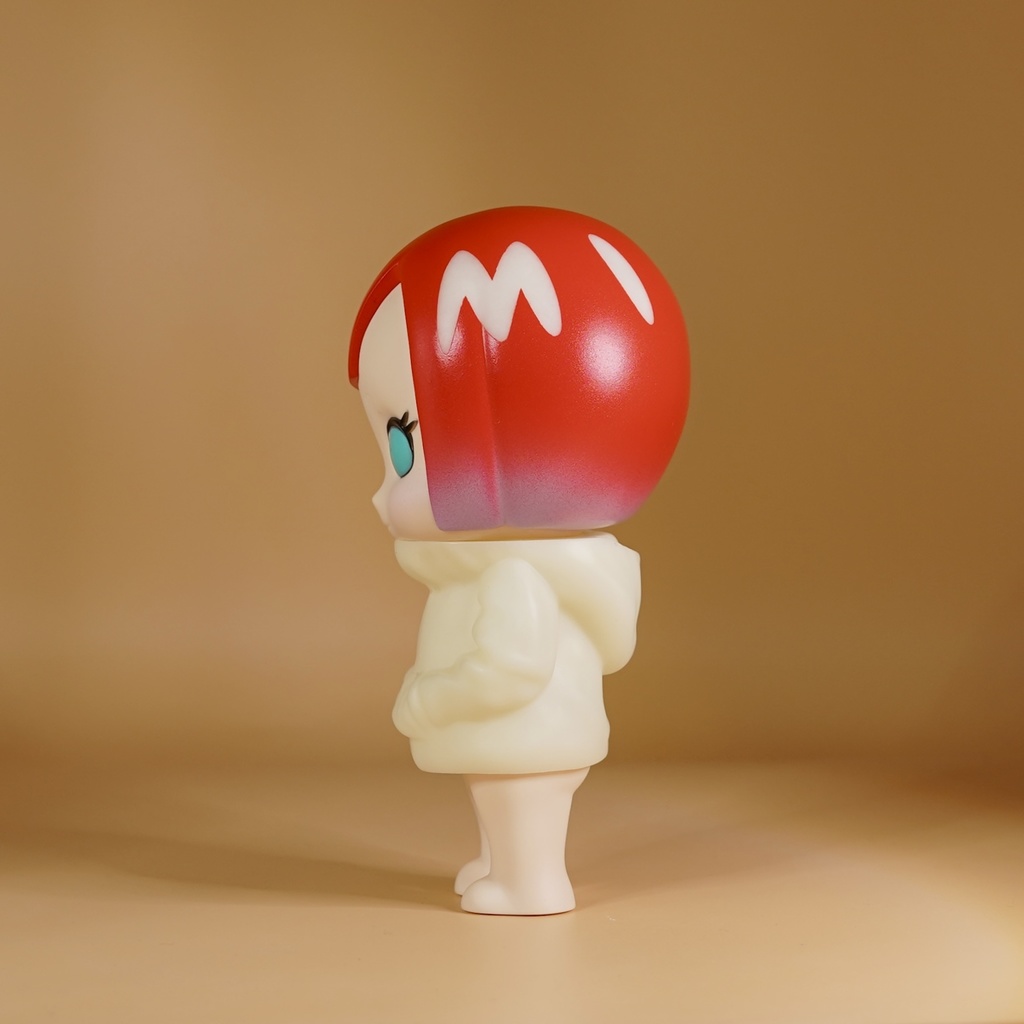 CUTIE パーカー レッド(蓄光模様)再販